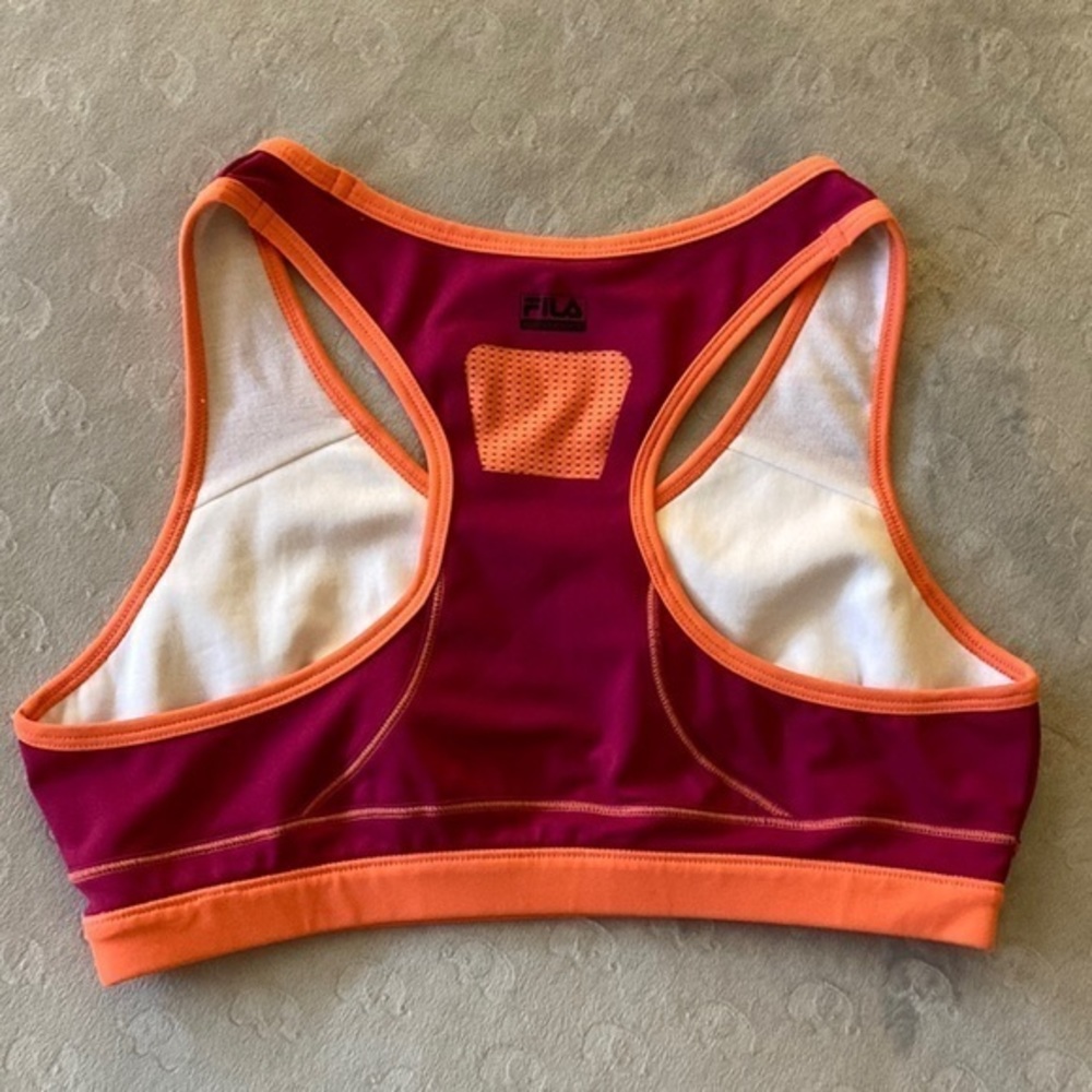 Fila Sport Performance Bra Racerback Size M - Picture 2 of 7